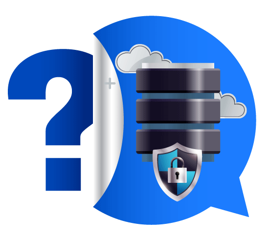 image representing the need for server security